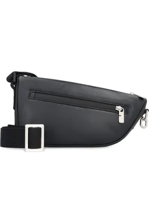 Burberry Heren, Tassen, Zwart, Maat: ONE Size Leer