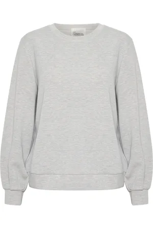 My Essential Wardrobe Dames, Sweatshirts & Hoodies, Grijs, Maat: L