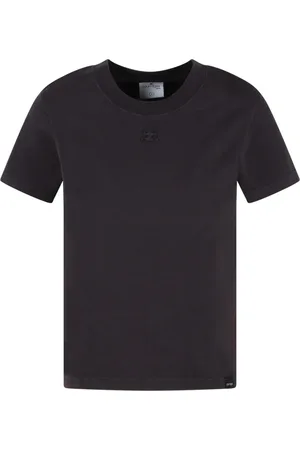 Courrèges Dames, Tops, Zwart, Maat: S Jersey