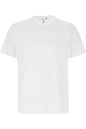 Comme des Garçons Heren, Tops, Wit, Maat: XL Katoen
