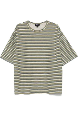 A.P.C. Heren, Tops, Veelkleurig, Maat: S Katoen