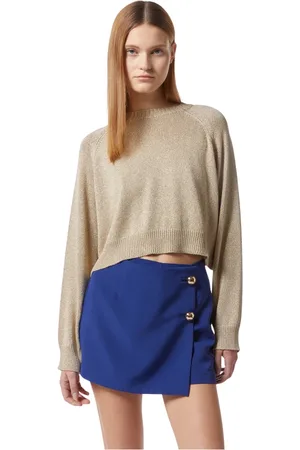 Silvian Heach Dames, Truien, Geel, Maat: L Viscose