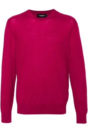 Dsquared2 Heren, Truien, Rood, Maat: XL Wol