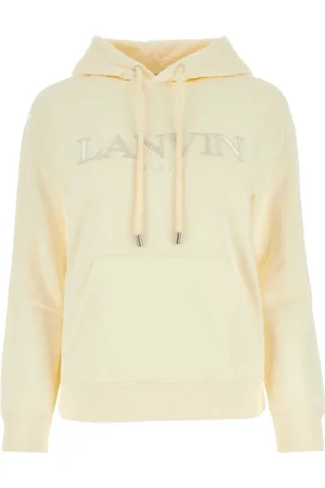 Lanvin Dames, Sweatshirts & Hoodies, Geel, Maat: 2XS Katoen