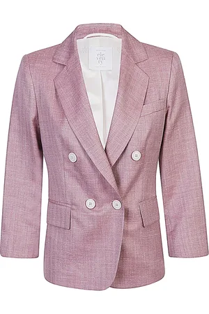 ELEVENTY Dames, Jassen, Roze, Maat: XL Linnen