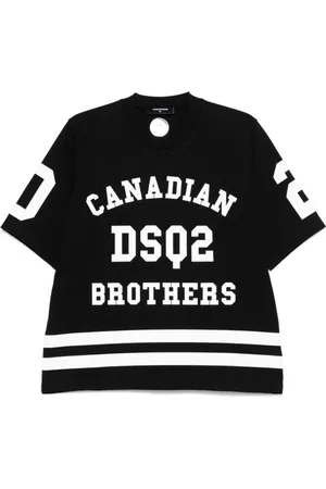 Dsquared2 Dames, Tops, Zwart, Maat: S Katoen