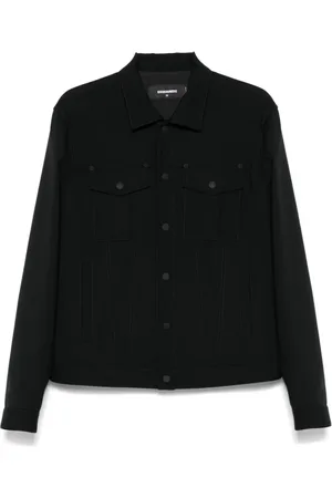 Dsquared2 Heren, Jassen, Zwart, Maat: M Wol