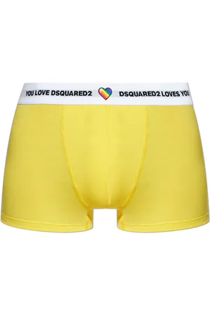 Dsquared2 Heren, Ondergoed, Geel, Maat: XS Katoen