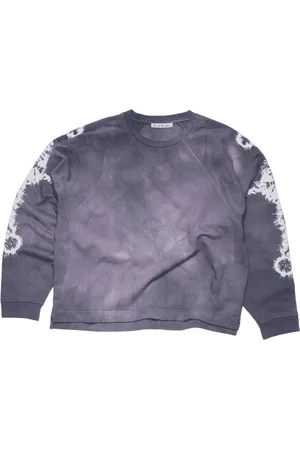 Acne Studios Heren, Sweatshirts & Hoodies, Paars, Maat: M Katoen