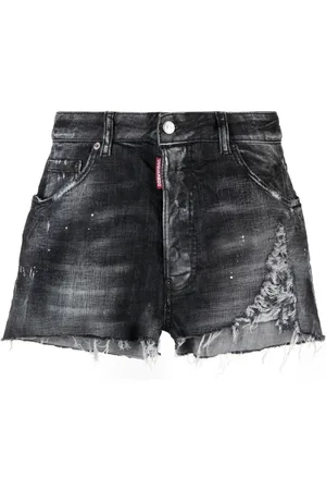 Dsquared2 Dames, Korte broeken, Zwart, Maat: S Denim