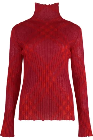Burberry Dames, Truien, Roze, Maat: M Mohair