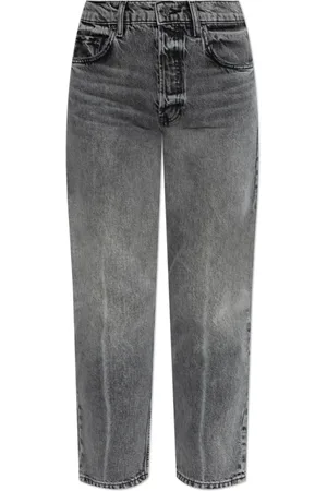 ANINE BING Dames, Jeans, Grijs, Maat: W27 Katoen
