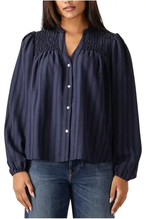 Co`Couture Dames, Blouses & Shirts, Blauw, Maat: S