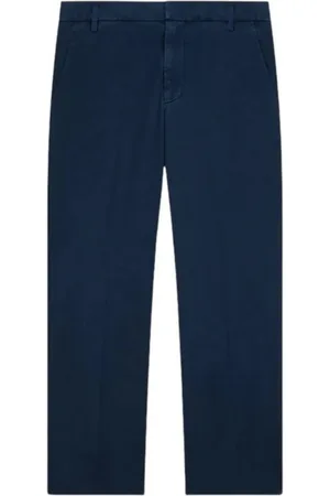 Dondup Dames, Broeken, Blauw, Maat: W25 Katoen