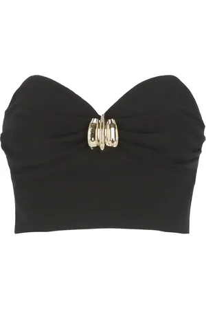 Elisabetta Franchi Dames, Tops, Zwart, Maat: M Poliester