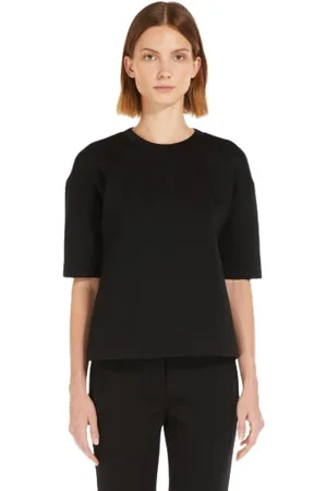 Max Mara Dames, Tops, Zwart, Maat: M Jersey