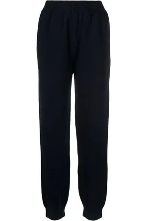 Msgm Dames, Broeken, Blauw, Maat: S Wol