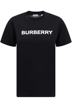 Burberry Dames, Tops, Zwart, Maat: M Katoen