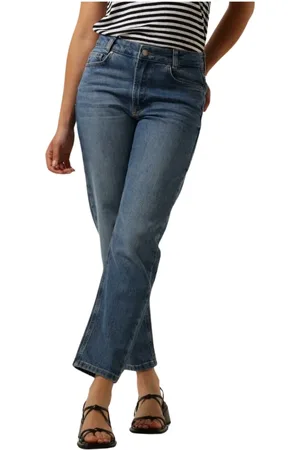 My Essential Wardrobe Dames, Jeans, Blauw, Maat: W30 L28 Katoen
