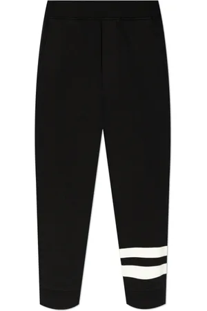 Dsquared2 Heren, Broeken, Zwart, Maat: M Katoen