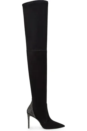 Stuart Weitzman Dames, Schoenen, Zwart, Maat: 39 EU Suède