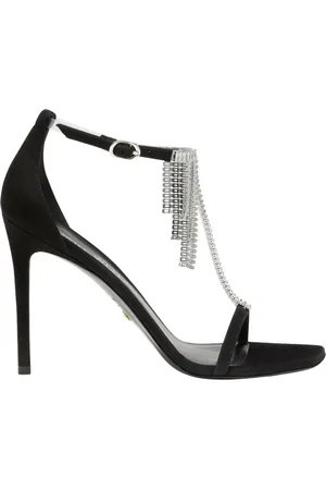 Stuart Weitzman Dames, Schoenen, Zwart, Maat: 37 1/2 EU Suède