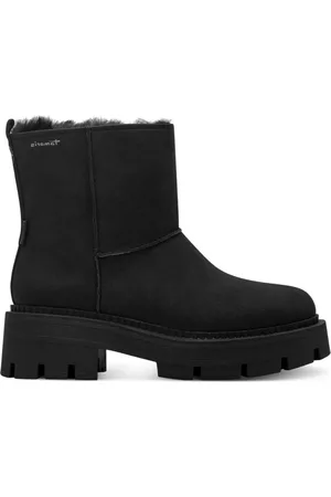 Tamaris Dames, Schoenen, Zwart, Maat: 38 EU Leer