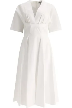 Alaïa Dames, Jurken, Wit, Maat: M Katoen