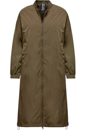 Bomboogie Dames, Mantels, Bruin, Maat: M Nylon