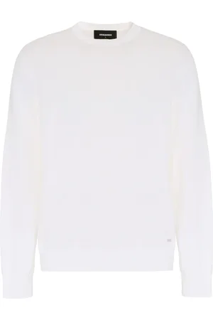 Dsquared2 Heren, Truien, Wit, Maat: XL Katoen