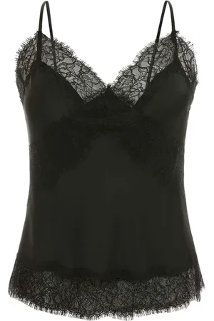 Guess Dames, Tops, Zwart, Maat: M Synthetisch
