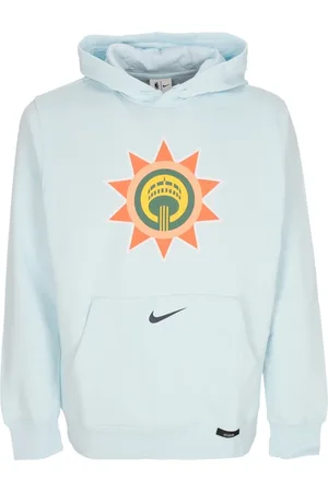 Nike Heren, Sweatshirts & Hoodies, Blauw, Maat: S Katoen