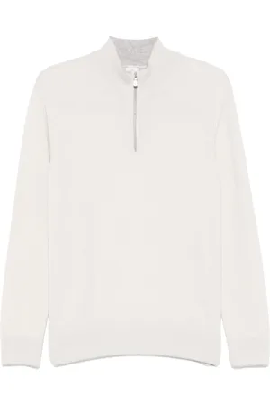 ELEVENTY Heren, Truien, Wit, Maat: 2XL Kasjmier