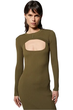 Silvian Heach Dames, Truien, Groen, Maat: M Nylon