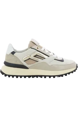 Floris van Bommel Dames, Schoenen, Grijs, Maat: 41 EU Leer