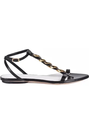 Lanvin Dames, Schoenen, Zwart, Maat: 38 EU Leer