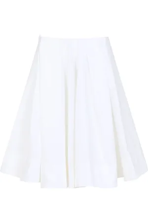 Jacquemus Dames, Rokken, Wit, Maat: XS Katoen