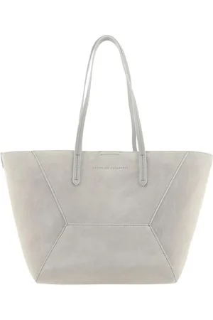 Brunello Cucinelli Dames, Tassen, , Maat: ONE Size Suède