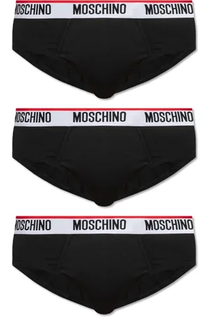 Moschino Heren, Ondergoed, Zwart, Maat: 2XL Katoen