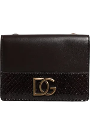 Dolce & Gabbana Dames, Accessoires, Bruin, Maat: ONE Size Leer