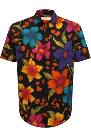 Saint Laurent Heren, Overhemden, Veelkleurig, Maat: XL Katoen