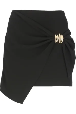 Elisabetta Franchi Dames, Rokken, Zwart, Maat: XS Poliester