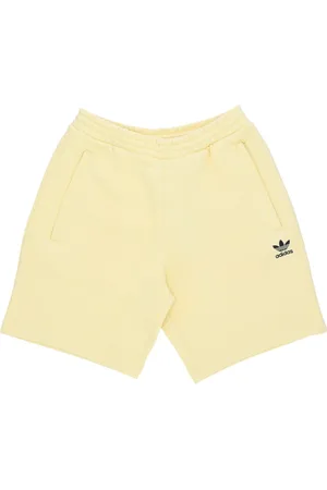 adidas Heren, Korte broeken, Geel, Maat: XL Fleece