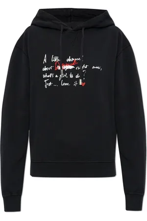 Dsquared2 Dames, Sweatshirts & Hoodies, Zwart, Maat: L Katoen