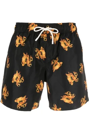Palm Angels Heren, Badkleding, Zwart, Maat: M Poliester