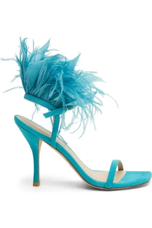 Stuart Weitzman Dames, Schoenen, Blauw, Maat: 37 EU Suède