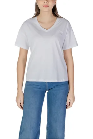Liu Jo Dames, Tops, Wit, Maat: XL Katoen