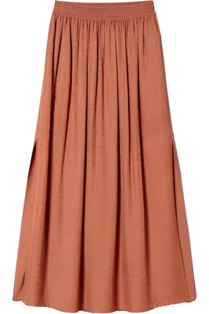 Twin-Set Dames, Rokken, Oranje, Maat: M Viscose