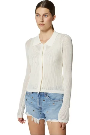 Silvian Heach Dames, Truien, Wit, Maat: S Nylon