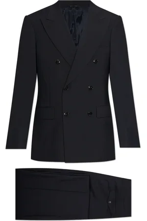 Giorgio Armani Heren, Pakken, Blauw, Maat: 2XL Wol